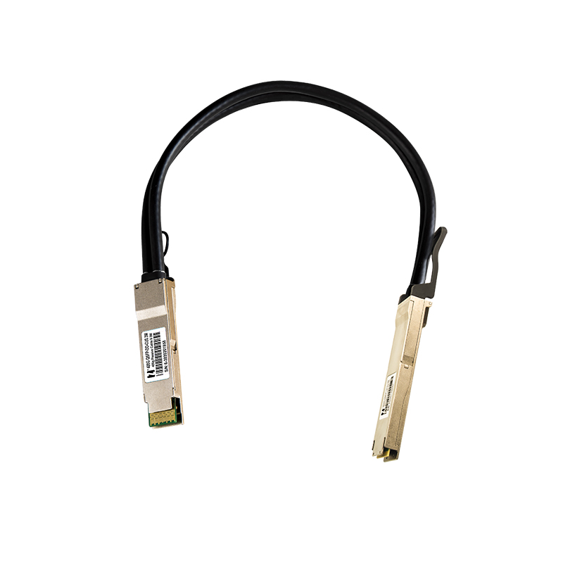 鸿章400G-DAC高速传输OSFP56-RHS TO QSFP56-DD PAM4铜缆超算IB