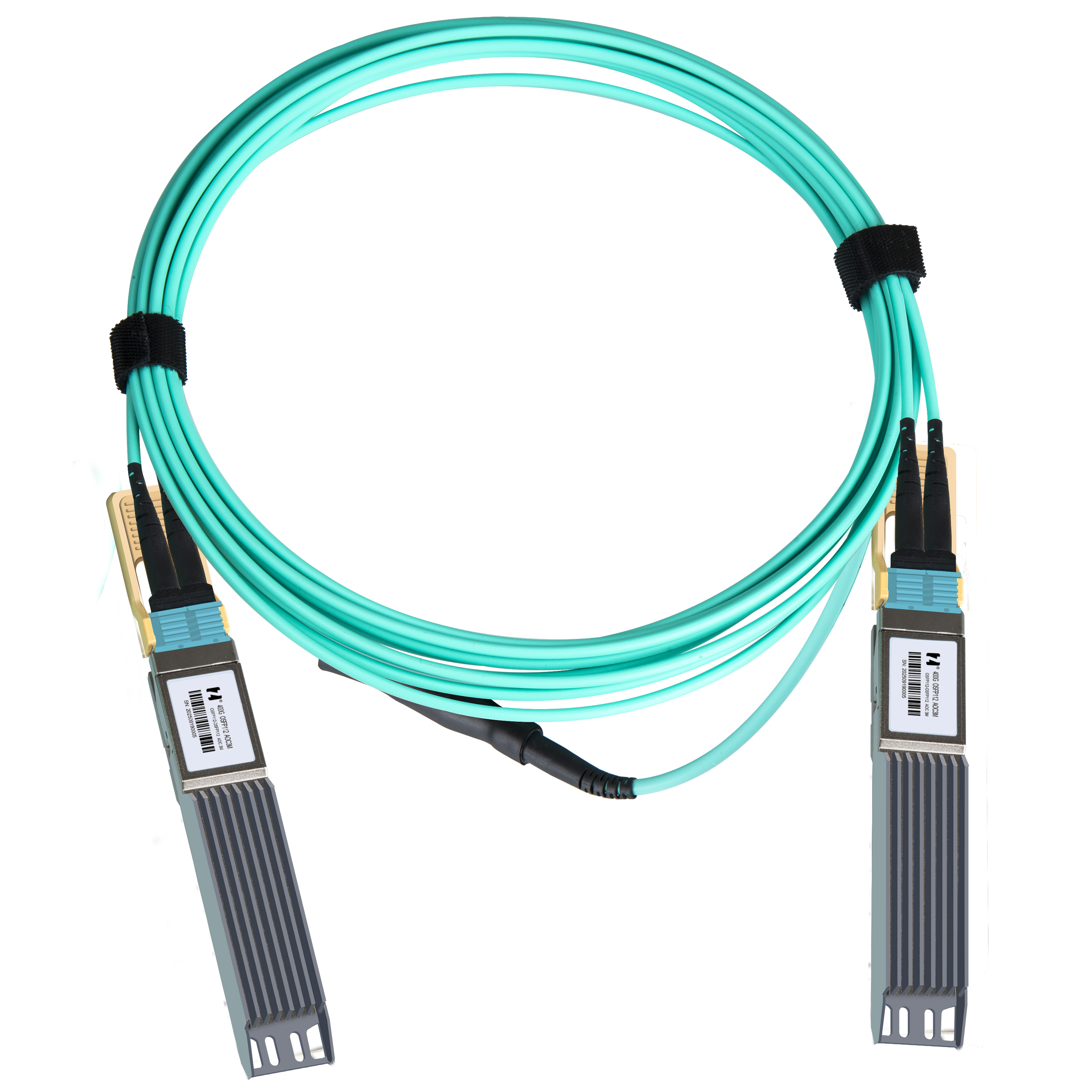 鸿章400G-AOC高速传输OSFP112多模直连光缆超算IB