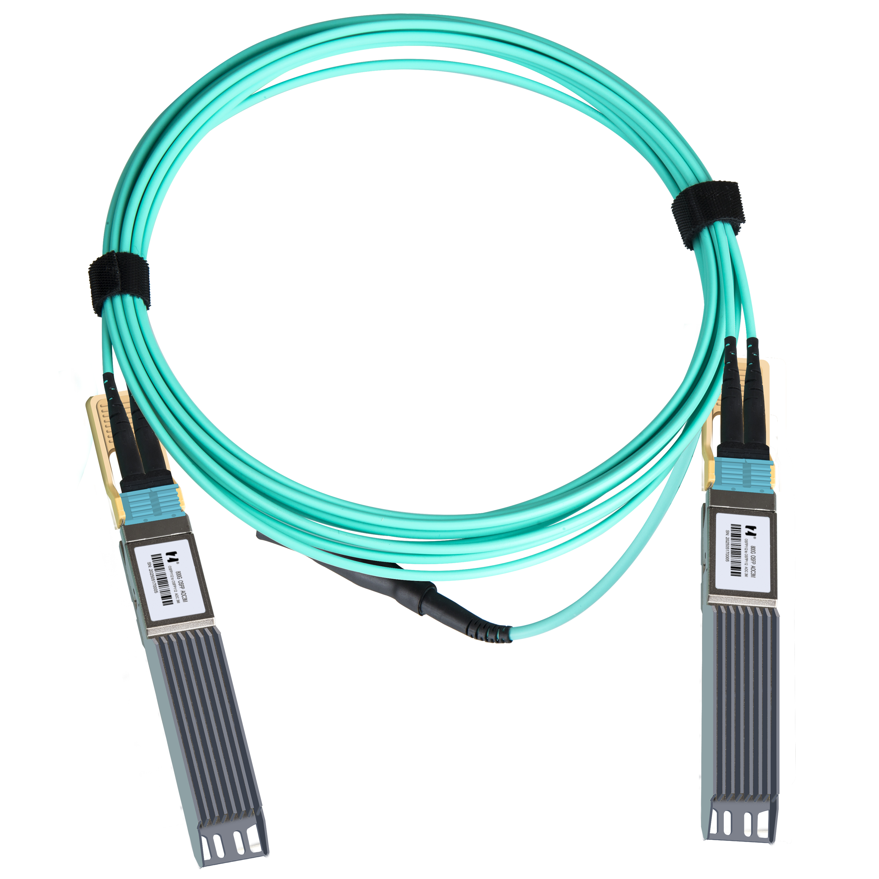 鸿章800G-AOC高速传输OSFP112多模直连光缆超算IB